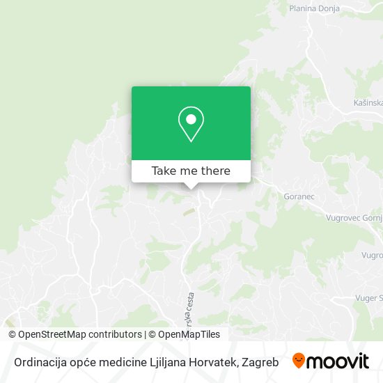 Ordinacija opće medicine Ljiljana Horvatek map