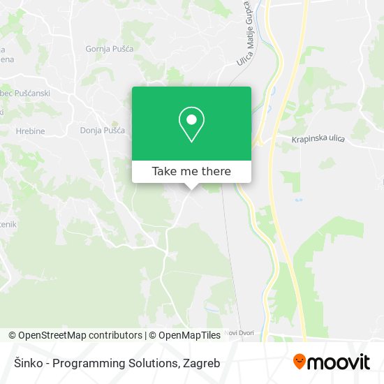 Šinko - Programming Solutions map