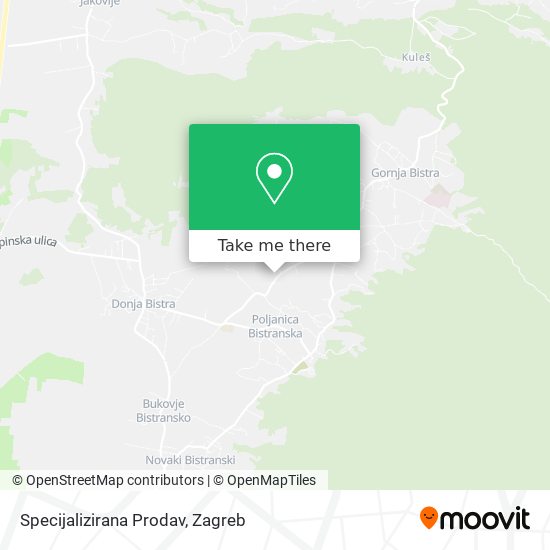 Specijalizirana Prodav map