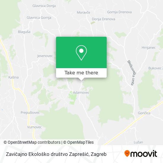 Zavičajno Ekološko društvo Zaprešić map