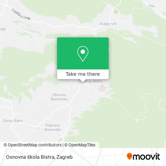 Osnovna škola Bistra map