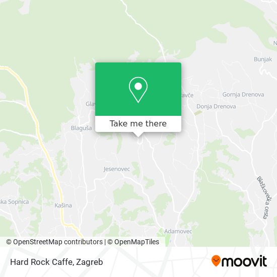 Hard Rock Caffe map