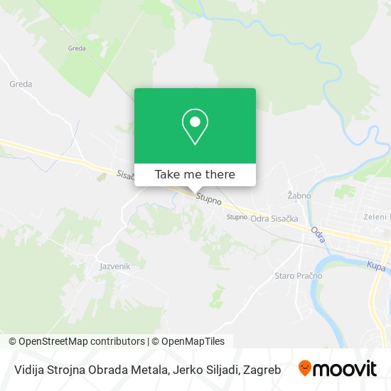 Vidija Strojna Obrada Metala, Jerko Siljadi map