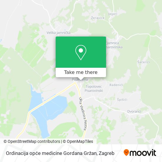 Ordinacija opće medicine Gordana Gržan map