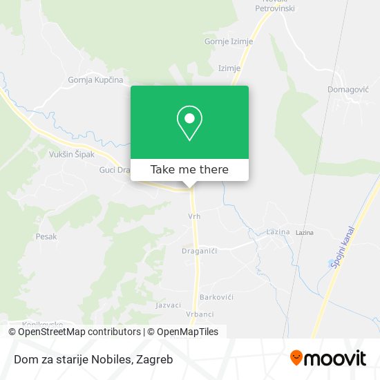 Dom za starije Nobiles map