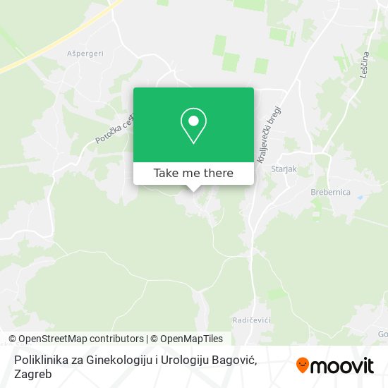 Poliklinika za Ginekologiju i Urologiju Bagović map