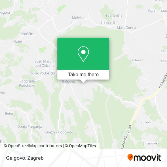 Galgovo map