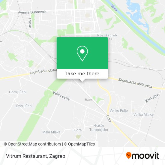 Vitrum Restaurant map
