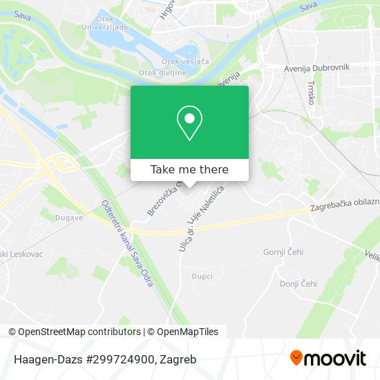 Haagen-Dazs #299724900 map