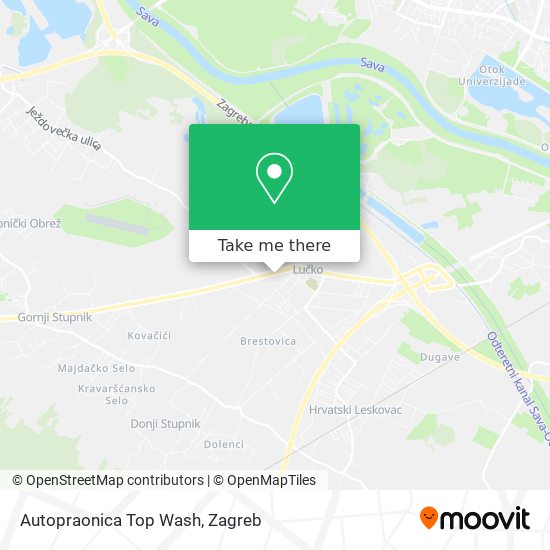 Autopraonica Top Wash map