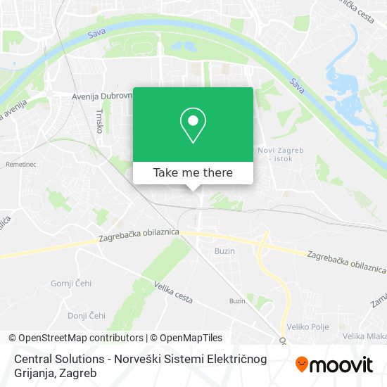 Central Solutions - Norveški Sistemi Električnog Grijanja map