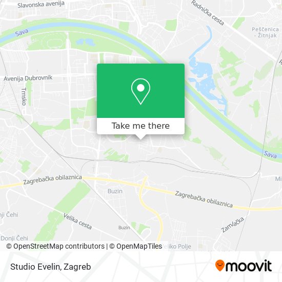 Studio Evelin map