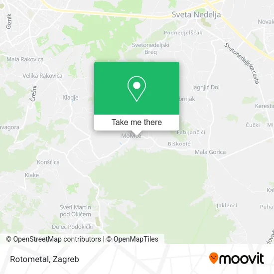 Rotometal map