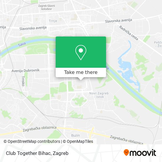 Club Together Bihac map