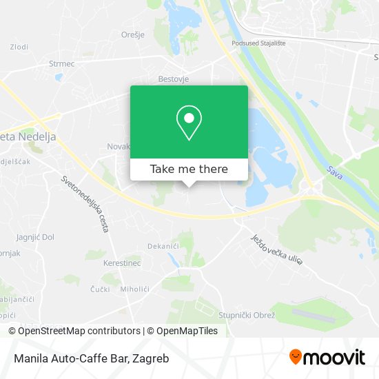 Manila Auto-Caffe Bar map