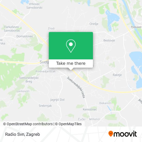 Radio Svn map