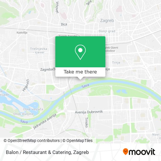 Balon / Restaurant & Catering map