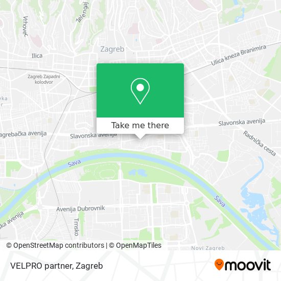 VELPRO partner map