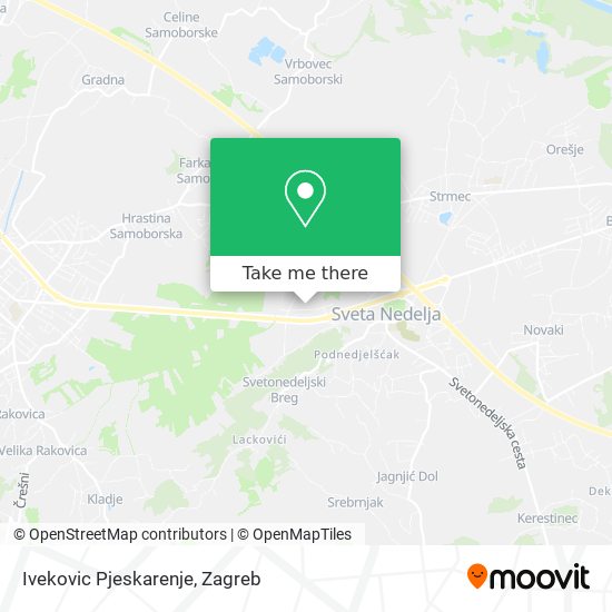 Ivekovic Pjeskarenje map