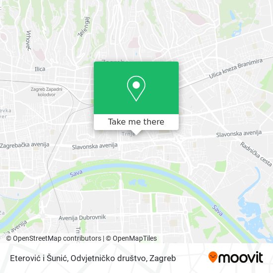 Eterović i Šunić, Odvjetničko društvo map