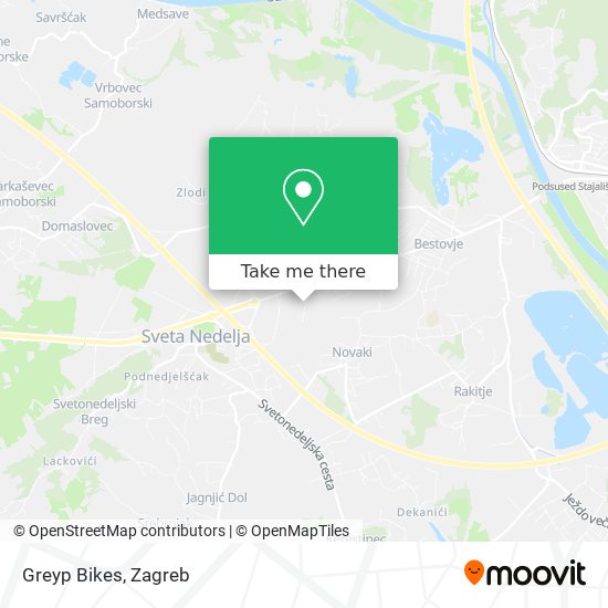 Greyp Bikes map