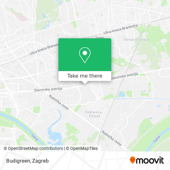 Budigreen map