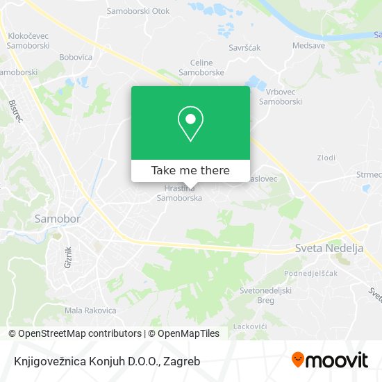 Knjigovežnica Konjuh D.O.O. map