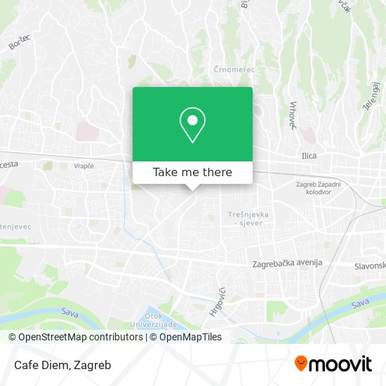 Cafe Diem map