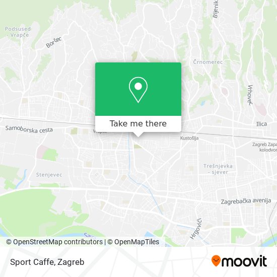 Sport Caffe map