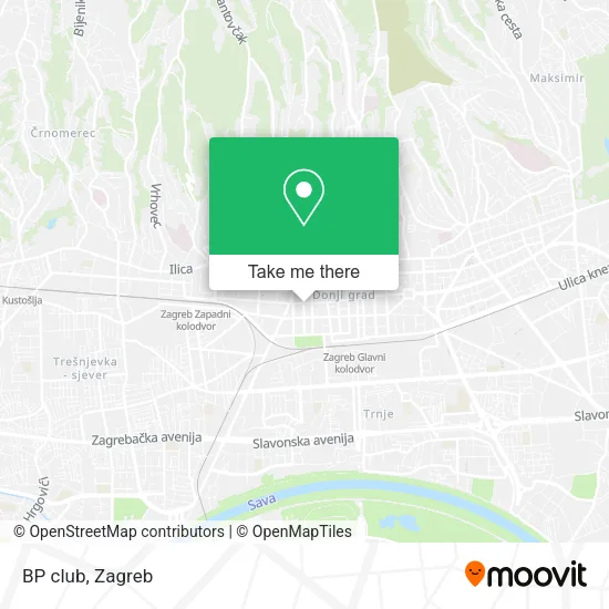 BP club map