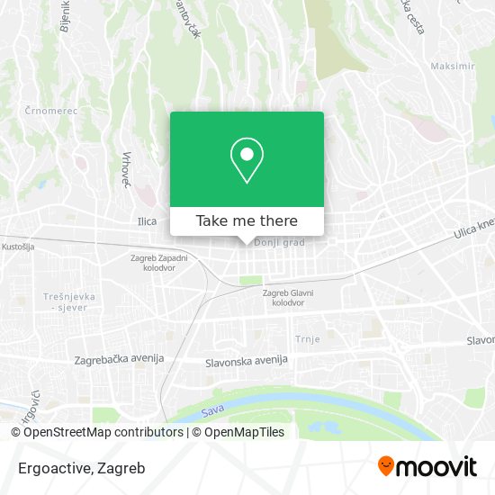 Ergoactive map