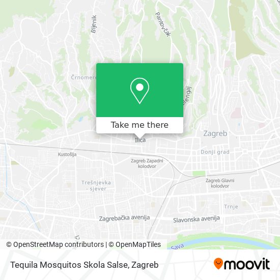 Tequila Mosquitos Skola Salse map