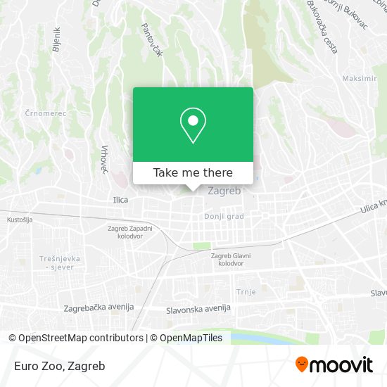 Euro Zoo map