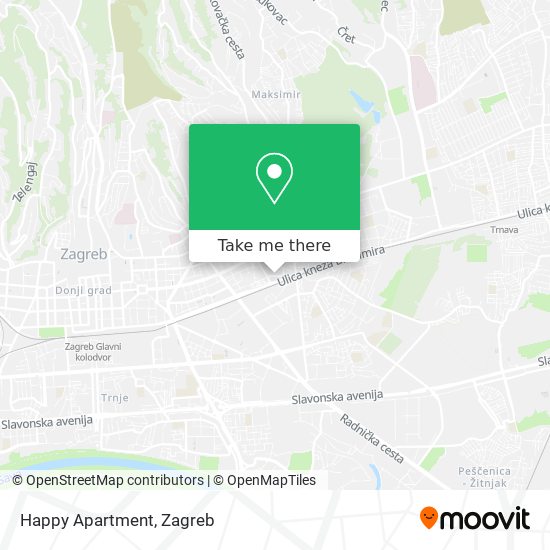 Happy Apartment map