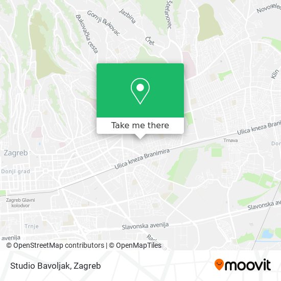 Studio Bavoljak map