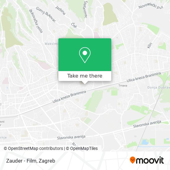 Zauder - Film map