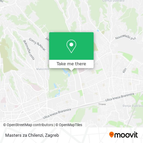 Masters za Chilenzi map