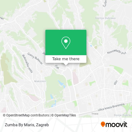 Zumba By Maris map