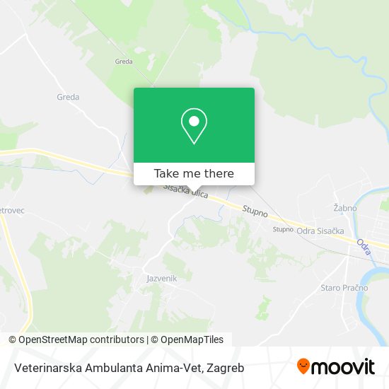 Veterinarska Ambulanta Anima-Vet map