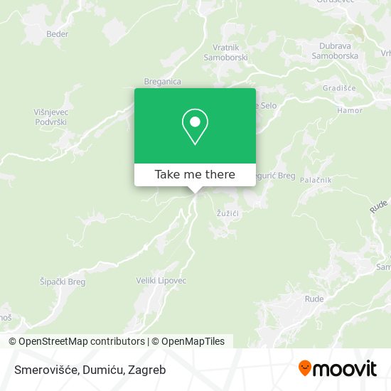 Smerovišće, Dumiću map