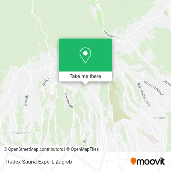 Rudex Sauna Expert map