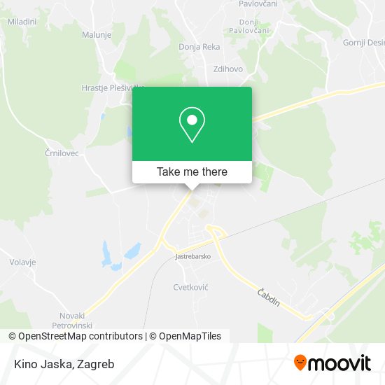 Kino Jaska map