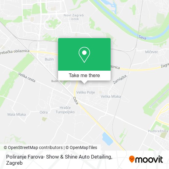 Poliranje Farova- Show & Shine Auto Detailing map