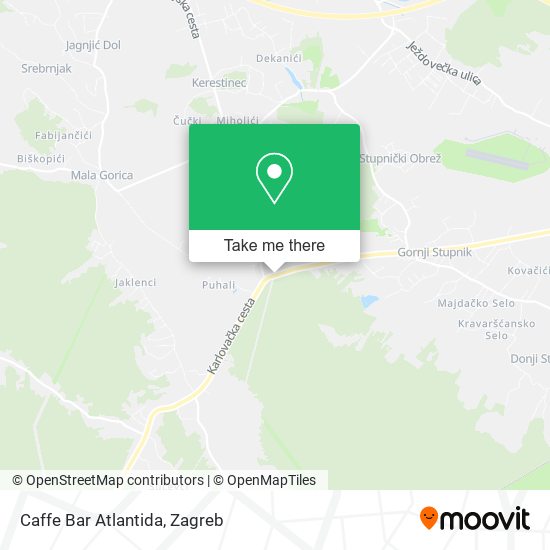 Caffe Bar Atlantida map