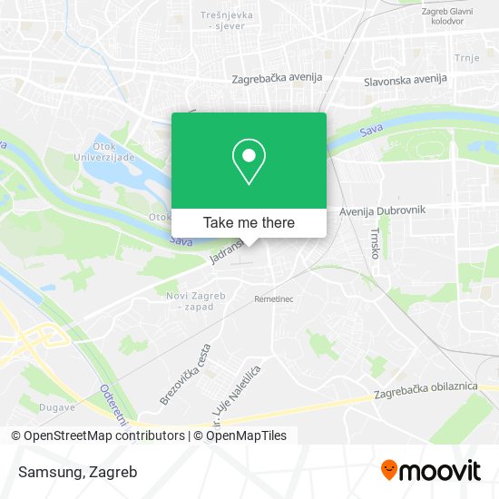 Samsung map