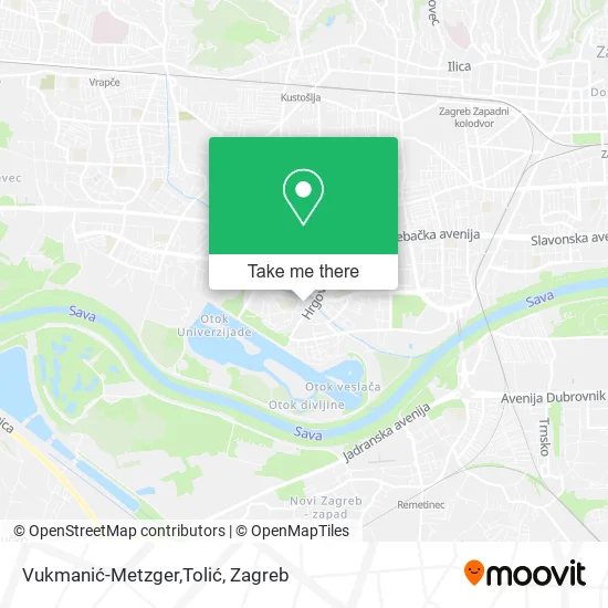 Vukmanić-Metzger,Tolić map