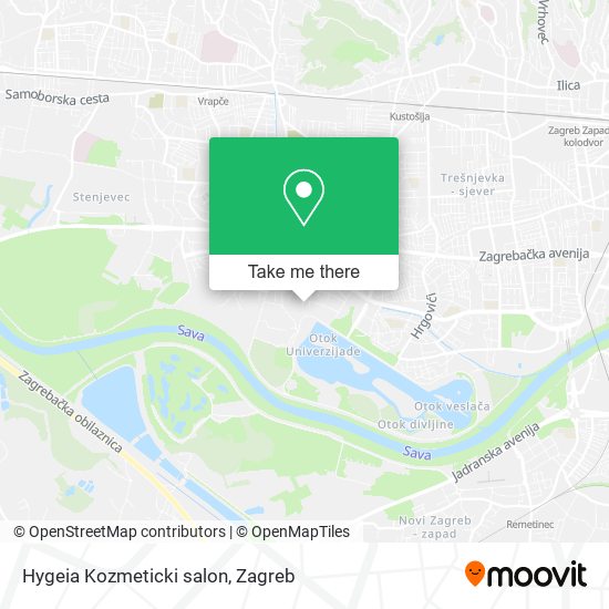 Hygeia Kozmeticki salon map