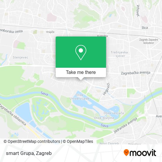 smart Grupa map