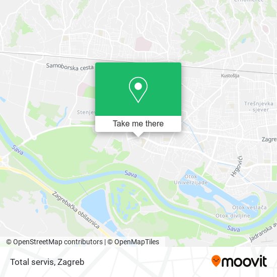 Total servis map