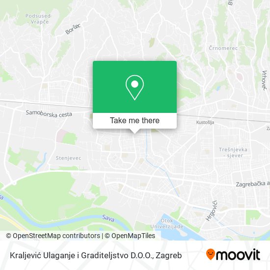 Kraljević Ulaganje i Graditeljstvo D.O.O. map